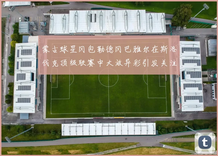 蒙古球星冈包勒德冈巴雅尔在斯洛伐克顶级联赛中大放异彩引发关注